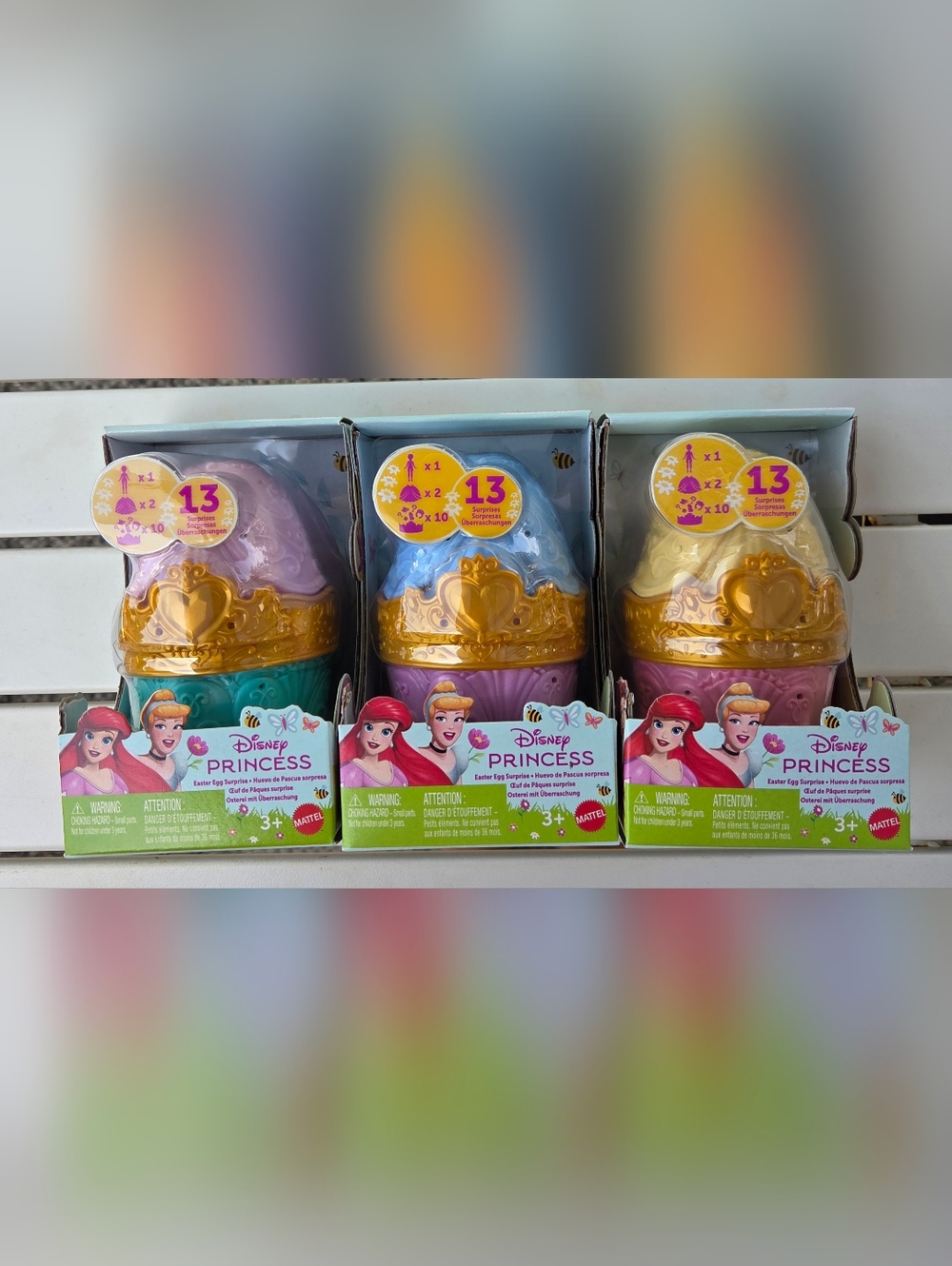 Disney Princess Easter Egg Surprise - Blue, Gold & Purple
